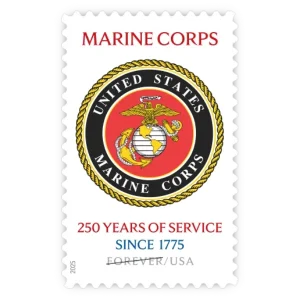 U.S. Marine Corps 250th Forever Stamp 2025