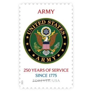 U.S. Army 250th Forever Stamp 2025