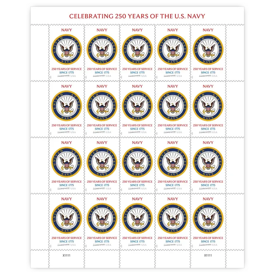 U.S. Navy 250th Forever Stamp 2025 - Image 2