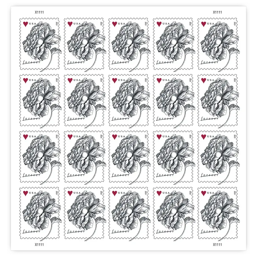 Vintage Rose Forever Stamp 2015 - Image 2