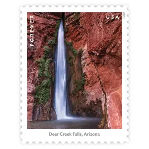Waterfalls Forever Stamp 2023
