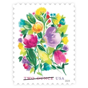 Wedding Blooms 2-Ounce Forever Stamp 2024