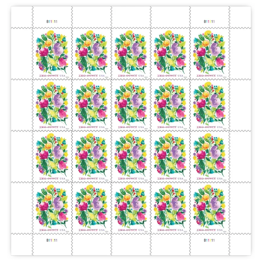 Wedding Blooms 2-Ounce Forever Stamp 2024 - Image 2