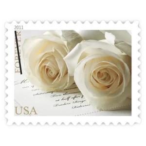 Wedding Roses Forever Stamp 2011