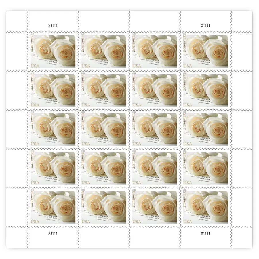 Wedding Roses Forever Stamp 2011 - Image 2
