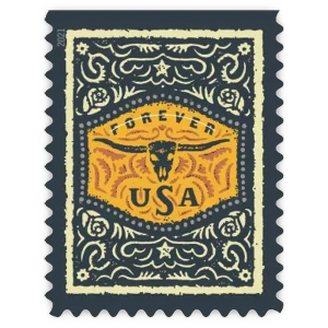 Western Wear Forever Stamp 2021