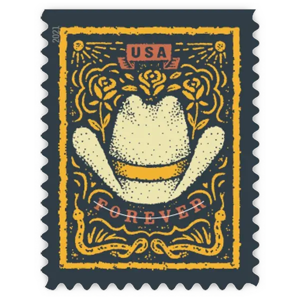 Western Wear Forever Stamp 2021 - Image 5