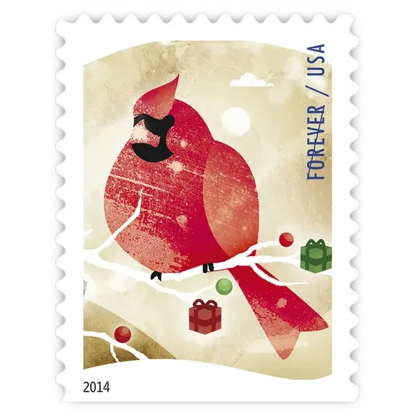 Winter Fun Forever Stamp 2014 - Image 5