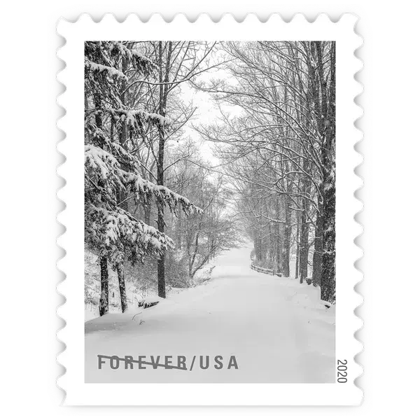 Winter Scenes Forever Stamp 2020 - Image 5