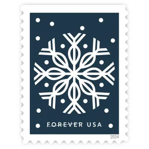 Winter Whimsy Forever Stamp 2024