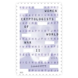 Women Cryptologists of World War II Forever Stamp 2022