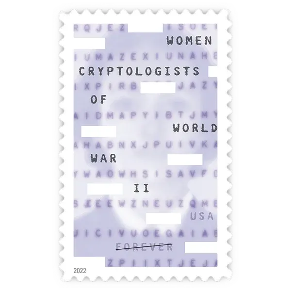 Women Cryptologists of World War II Forever Stamp 2022