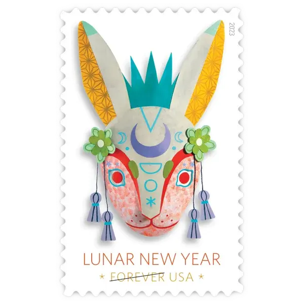 Year of the Rabbit Forever Stamp 2023