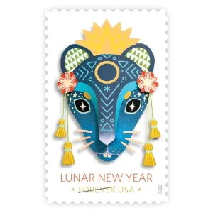 Year of the Rat Forever Stamp 2020