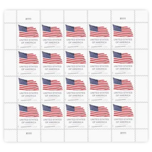 Pane: U.S. Flag 2025 Forever Stamp 2025