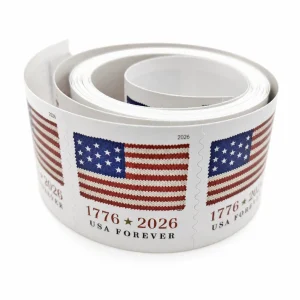 Coil: 2026 U.S. Flag Forever Stamp