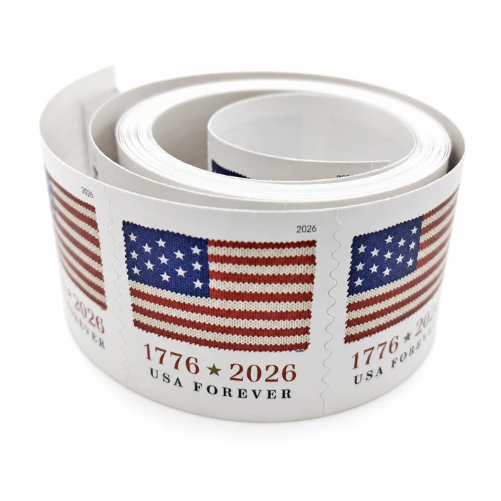 Coil: 2026 U.S. Flag Forever Stamp