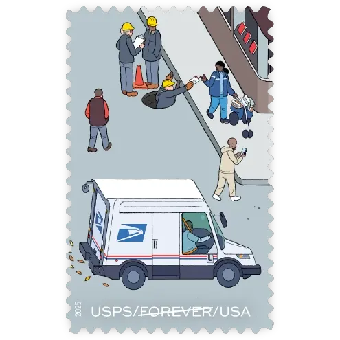 250 Years of Delivering Forever Stamp 2025 - Image 10