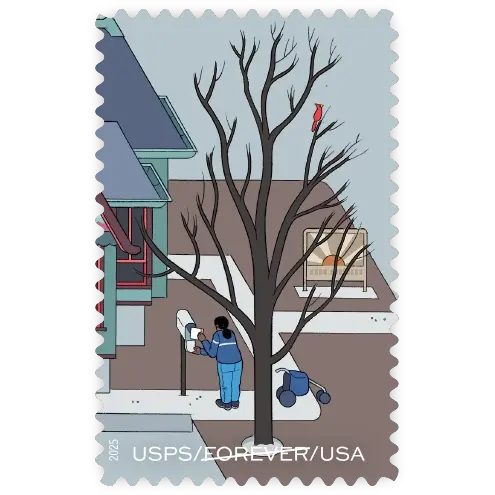 250 Years of Delivering Forever Stamp 2025 - Image 7