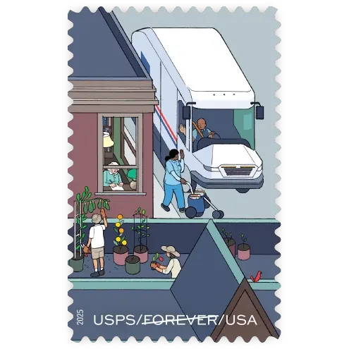 250 Years of Delivering Forever Stamp 2025 - Image 6