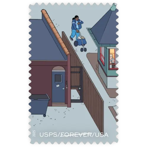 250 Years of Delivering Forever Stamp 2025 - Image 5