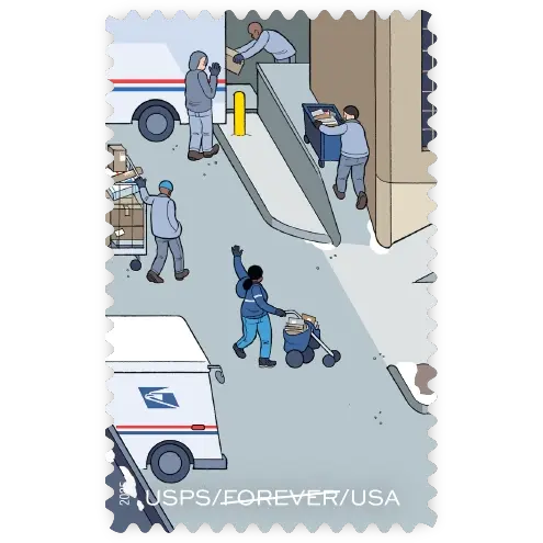 250 Years of Delivering Forever Stamp 2025 - Image 4