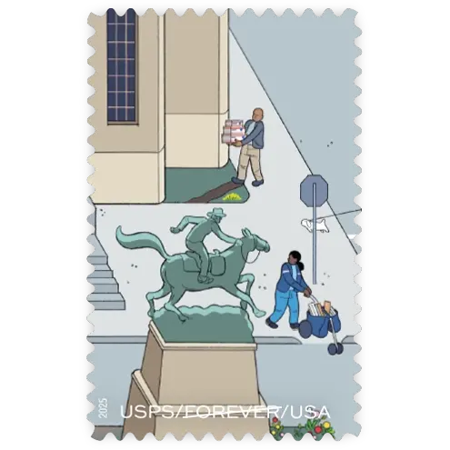 250 Years of Delivering Forever Stamp 2025 - Image 21
