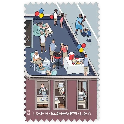 250 Years of Delivering Forever Stamp 2025 - Image 19