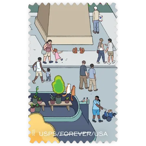 250 Years of Delivering Forever Stamp 2025 - Image 16