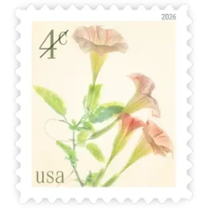 4¢ Angel's Trumpets Forever Stamp 2026
