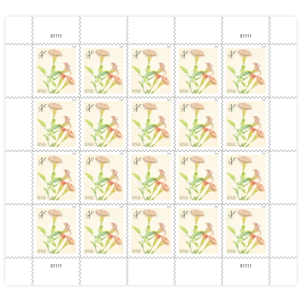 4¢ Angel's Trumpets Forever Stamp 2026 - Image 2