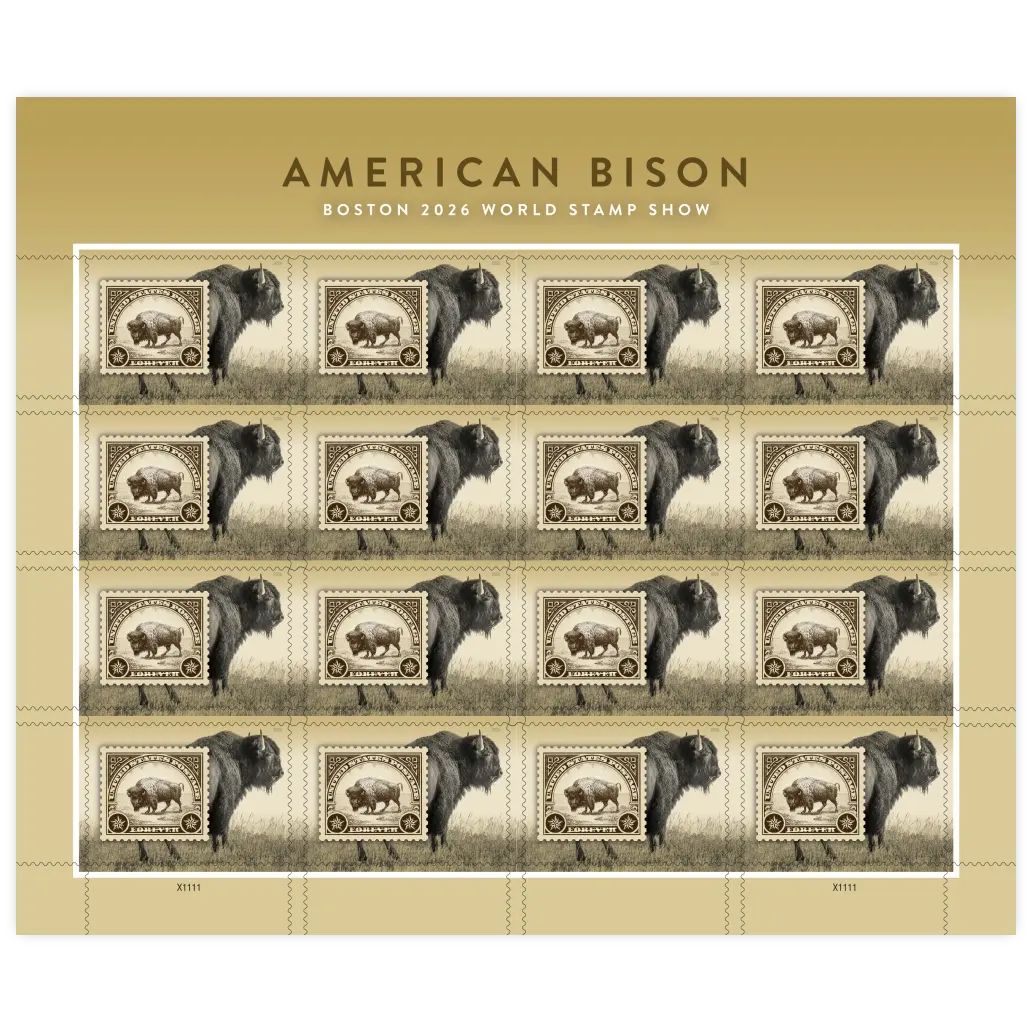 American Bison Forever Stamp 2026 - Image 2