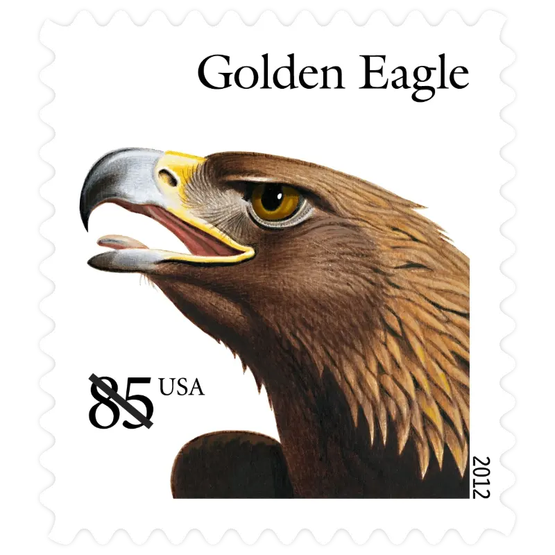Birds of Prey Forever Stamp 2012