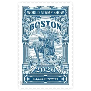 Boston 2026 World Stamp Show Forever Stamp