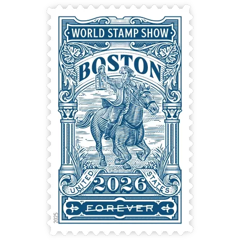 Boston 2026 World Stamp Show Forever Stamp