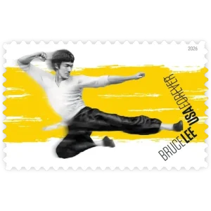 Bruce Lee Forever Stamp 2026
