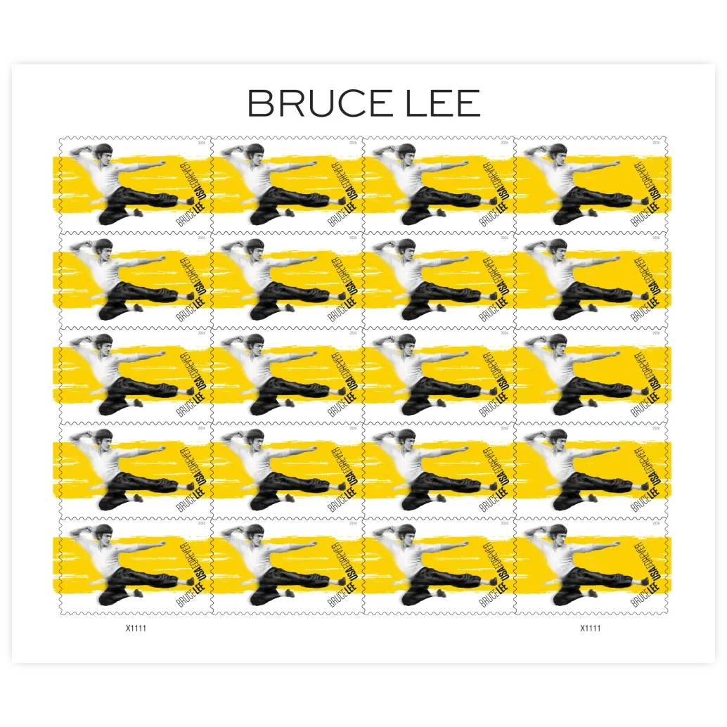 Bruce Lee Forever Stamp 2026 - Image 2