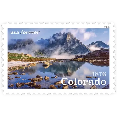 Colorado Statehood Forever Stamp 2026