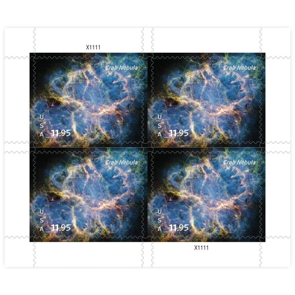 Priority Mail: Crab Nebula Forever Stamp 2026 - Image 2