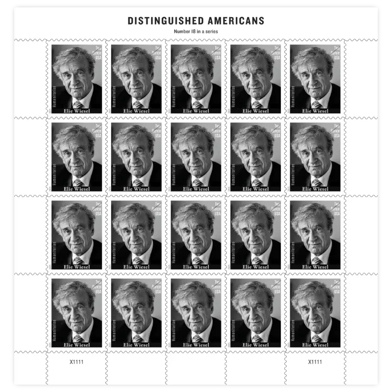Elie Wiesel Forever Stamp 2025 - Image 2