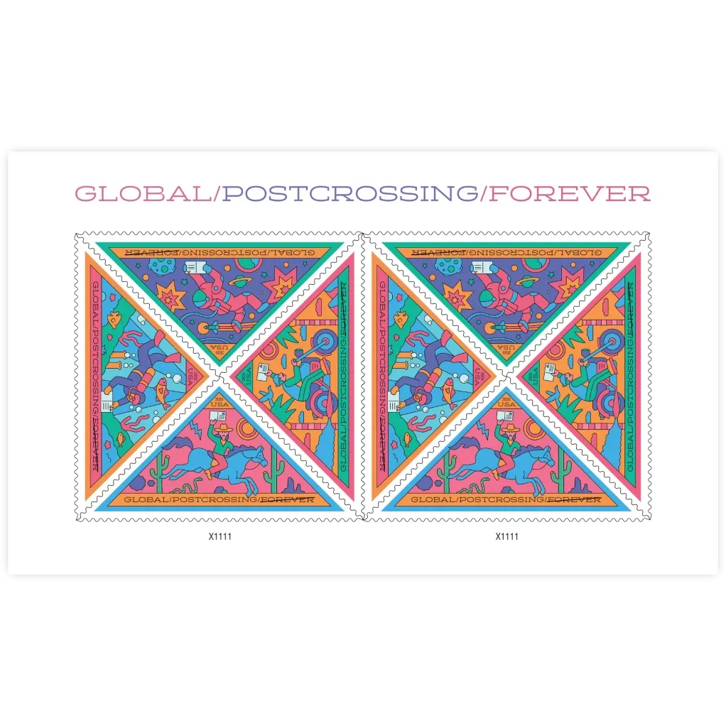 Global: Postcrossing Forever Stamp 2026 - Image 2