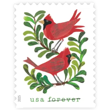 Holiday Cheer Forever Stamp 2025 - Image 2