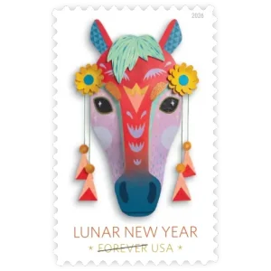 Lunar New Year • Year of the Horse Forever Stamp 2026