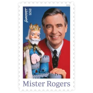 Mister Rogers Forever Stamp 2026