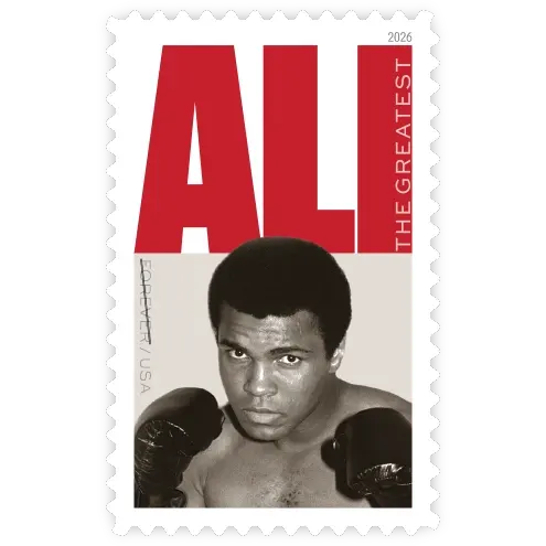 Muhammad Ali Forever Stamp 2026