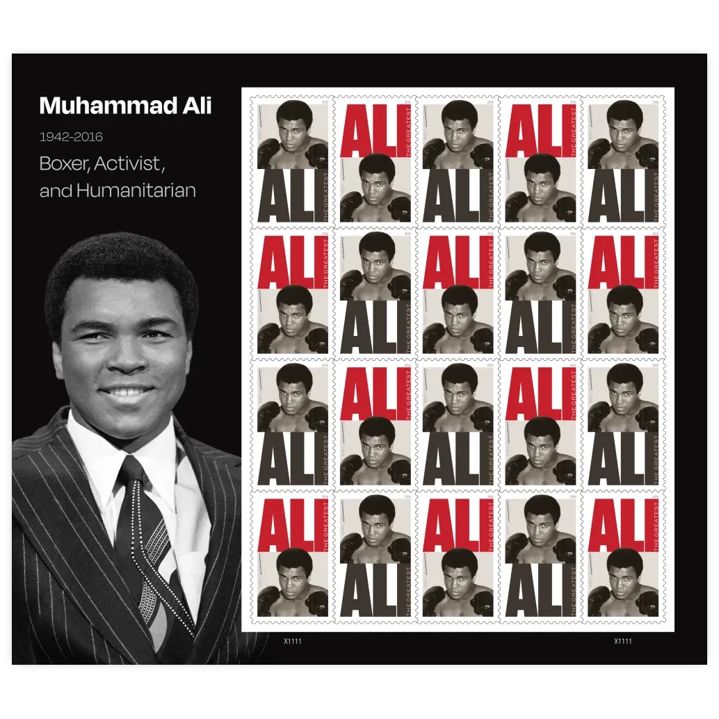 Muhammad Ali Forever Stamp 2026 - Image 2