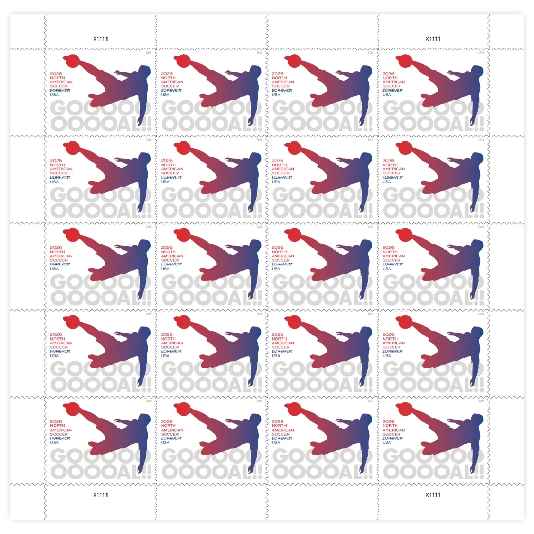 North American Soccer Forever Stamp 2026 - Image 2