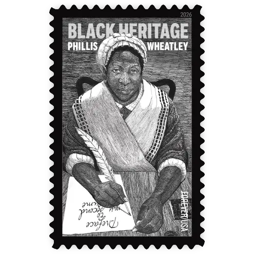 Phillis Wheatley Forever Stamp 2026