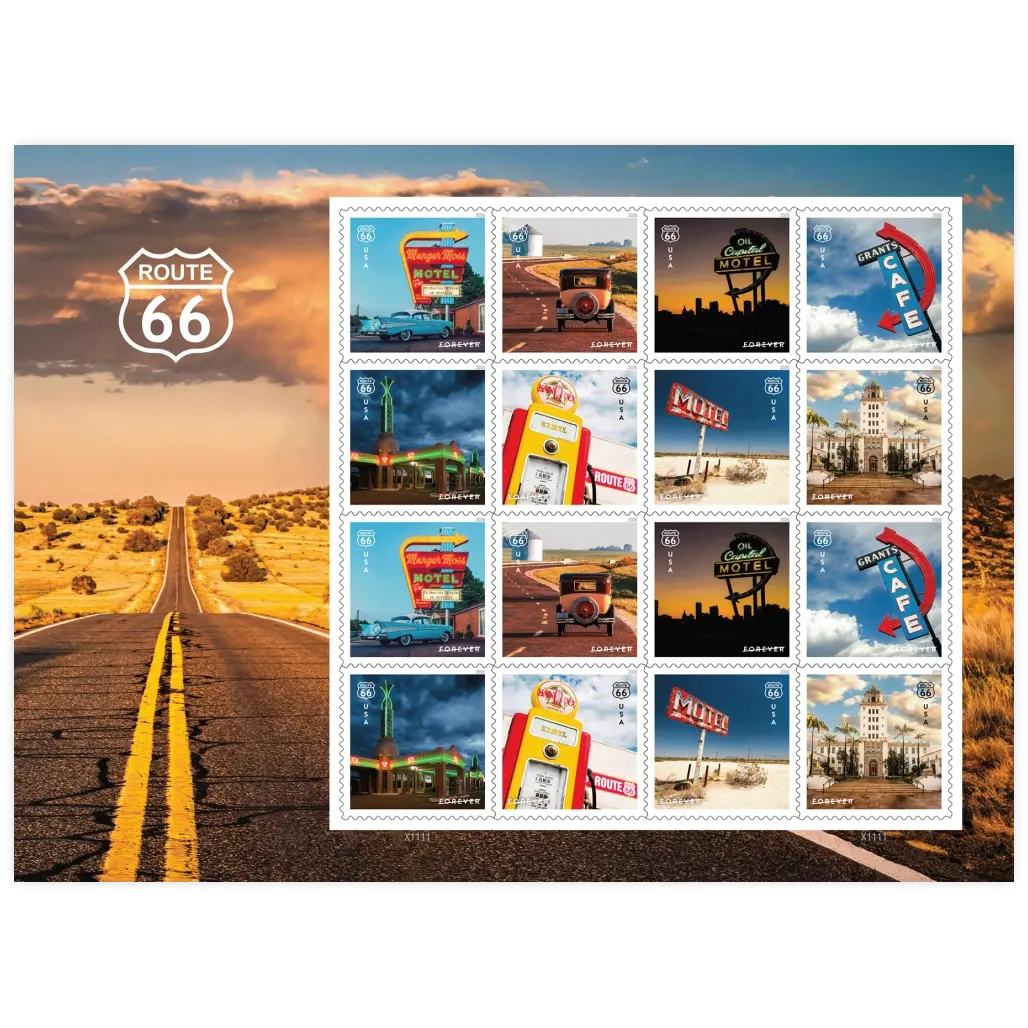 Route 66 Forever Stamp 2026 - Image 2