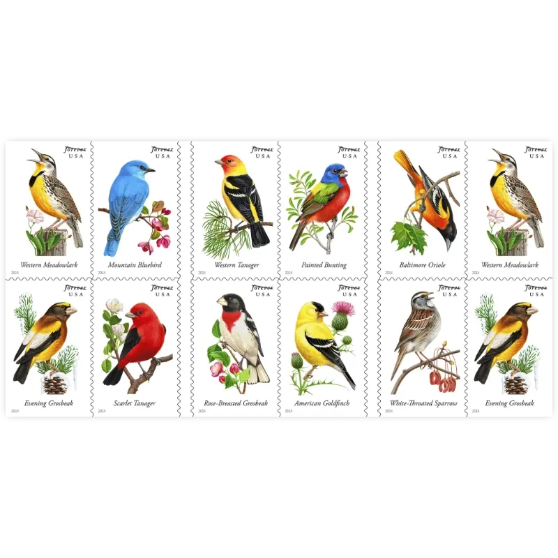 Song Birds Forever Stamp 2014